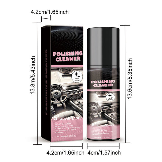 🏆Acquista 3 e ricevi 2 gratis✨Nuovo detergente lucidante multiuso per auto di livello professionale 2025 | Rimuove i graffi & Rivestire in un solo passaggio