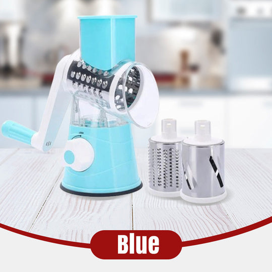 🔥2025 Kitchen Sale🔥Multifunctional Manual Rotary Grater & Chopper 🚀🥕