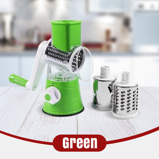 🔥2025 Kitchen Sale🔥Multifunctional Manual Rotary Grater & Chopper 🚀🥕
