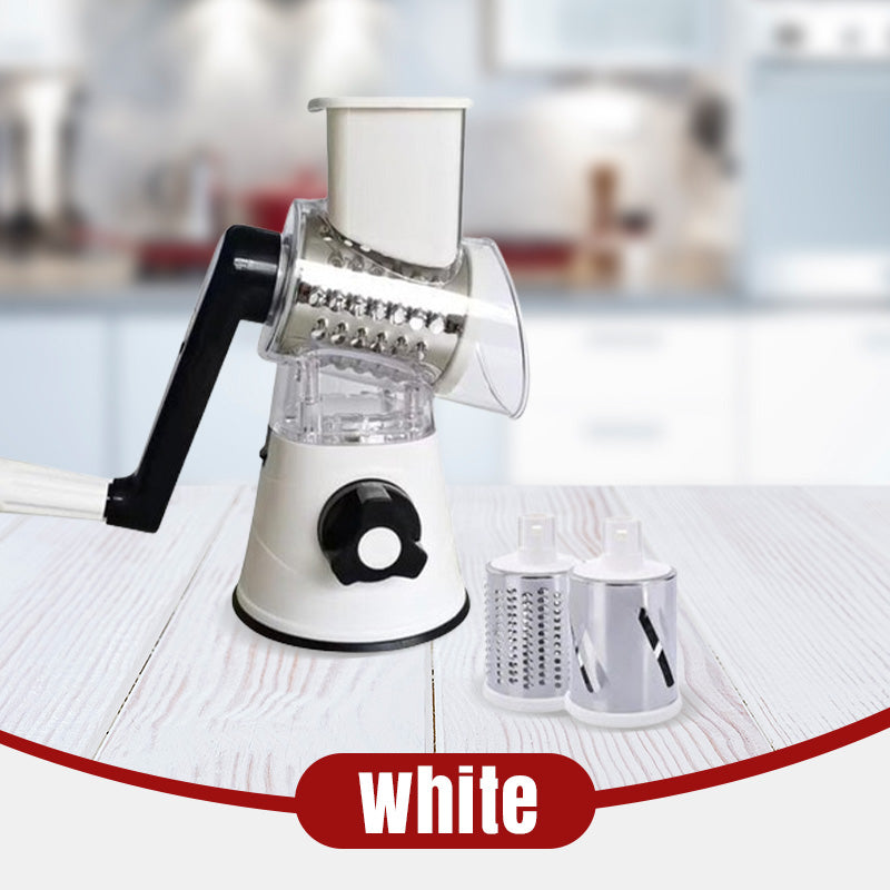 🔥2025 Kitchen Sale🔥Multifunctional Manual Rotary Grater & Chopper 🚀🥕