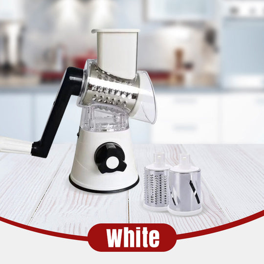 🔥2025 Kitchen Sale🔥Multifunctional Manual Rotary Grater & Chopper 🚀🥕