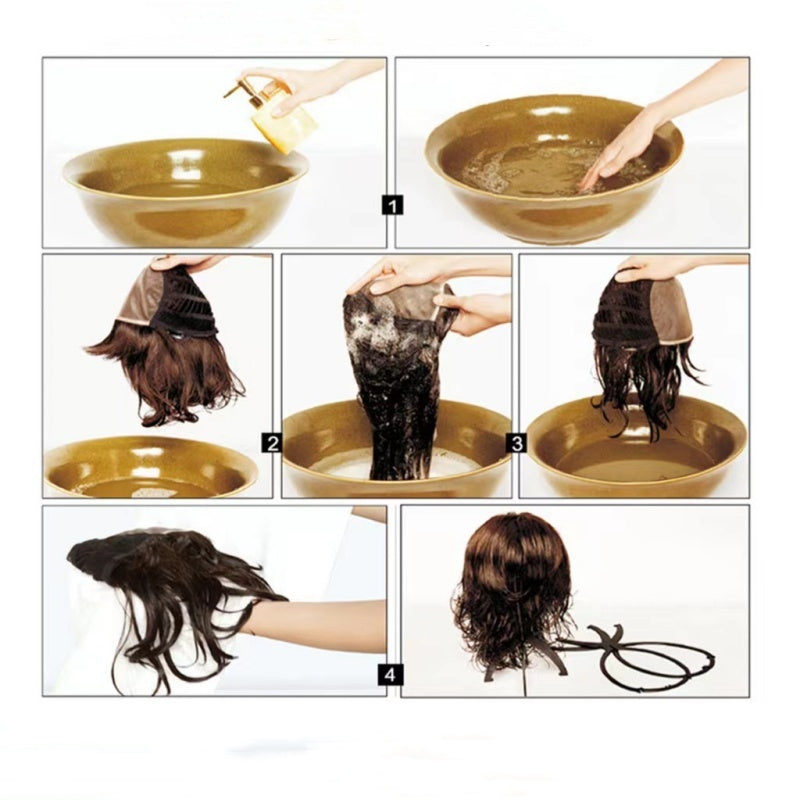 💜Curly Wavy Frizzy Hair Extension with Ponytail💜Convertible Ponytail | Human Hair Blend