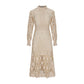 🔥【Gatsby Glam】Vintage Lace Hollow-Out Dress 🔥 | Stretchable Vintage Lace | Light-Catching Pearl Threads