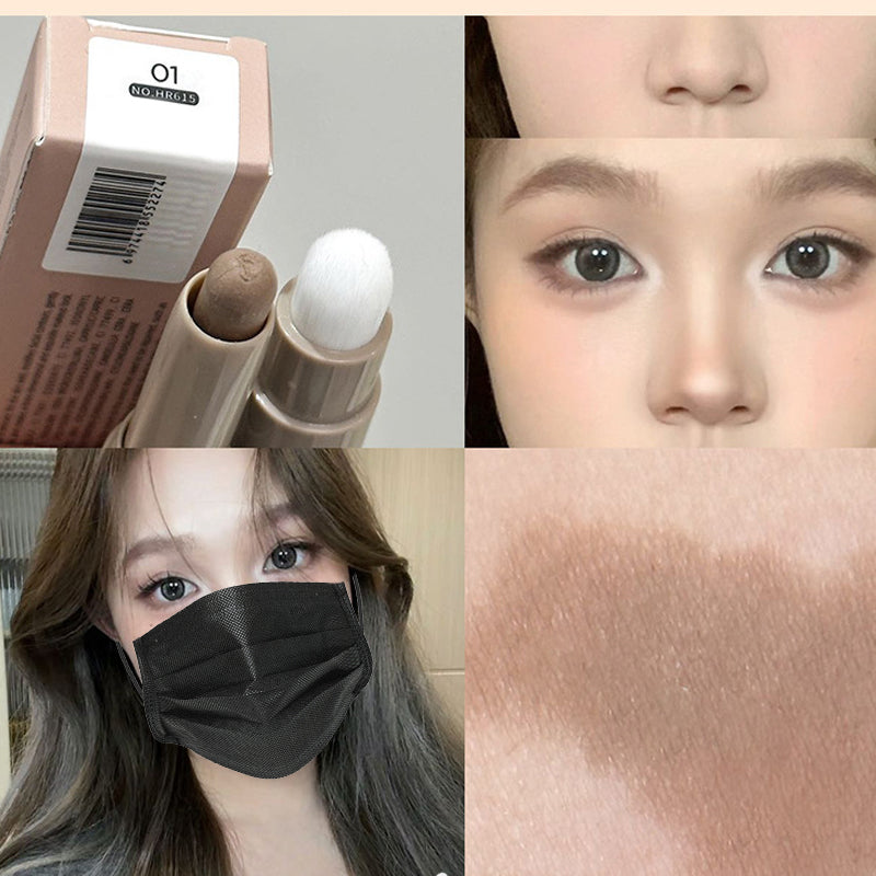 Peann Grúmaeireachta Dúbailte-Cheann le Scuab – Dealramh Nádúrtha 3T, Buan & Éasca le hÚsáid!