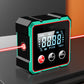 ⚡Pro 3-in-1 Magnetic Digital Angle Finder + Laser, Auto-Rotate Display, ±0.1° Precision, Strong 4-Side Magnets for Table Saws & Woodworking
