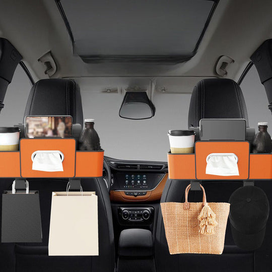 🚗Borsa portaoggetti impermeabile multifunzionale per sedile posteriore dell'auto - Massimizza lo spazio & Mantieni la tua auto organizzata