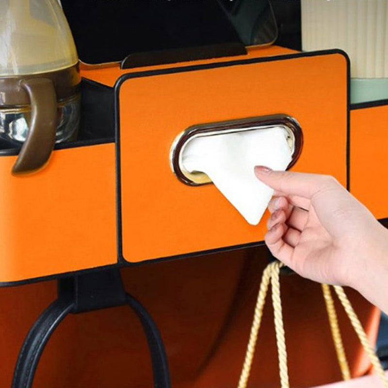 🚗Borsa portaoggetti impermeabile multifunzionale per sedile posteriore dell'auto - Massimizza lo spazio & Mantieni la tua auto organizzata