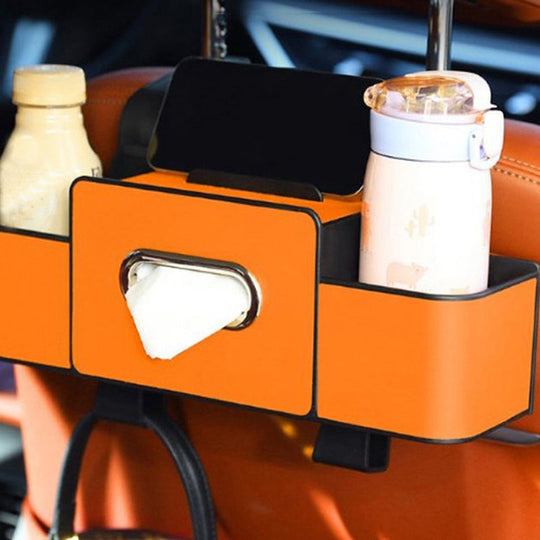 🚗Borsa portaoggetti impermeabile multifunzionale per sedile posteriore dell'auto - Massimizza lo spazio & Mantieni la tua auto organizzata