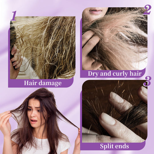 🔥Nutriente esaltatore di ricci & Balsamo riparatore🌟 Ricci morbidi e senza crespo in pochi minuti!