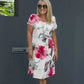 🌷【Instagram Famous】Multi-plant Floral Print Cascade Dress 🌸 | 3D Floral Illusion Print | Built-in Shapewear Silhouette | Machine Washable (Petite & Plus Sizes)
