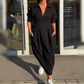 🔥Hot Sale🔥Women's V-Neck Lapel Waist Midi Dress - Stylish for Spring! 🌸