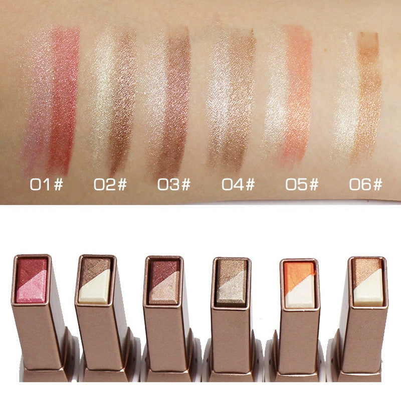 ⏳Buy 1 Get 1 Free 9.99￡！💥 Dual Shimmer Gradient Eyeshadow Stick🤩