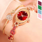 ✨【PETITE PERFECT】Women's Colored Zircon Bracelet Watch⌚ | Ultra-Thin | Gift Box Included