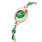 ✨【PETITE PERFECT】Women's Colored Zircon Bracelet Watch⌚ | Ultra-Thin | Gift Box Included