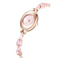 ✨【PETITE PERFECT】Women's Colored Zircon Bracelet Watch⌚ | Ultra-Thin | Gift Box Included