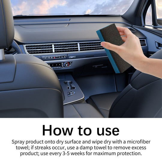 ✨【SCONTO DEL 50%】Steering Wheel Savior Pro™ ✨ | Ravvivante per pelle in 3 secondi | Antiscivolo & Kit lucidante | Funziona su plastica sbiadita & Vinile (formula non grassa)