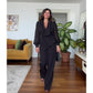 🌸Spring Specials🌸 Elegant Black Beaded Wide-Leg Jumpsuit for Every Occasion!