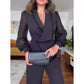 🌸Spring Specials🌸 Elegant Black Beaded Wide-Leg Jumpsuit for Every Occasion!