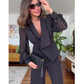 🌸Spring Specials🌸 Elegant Black Beaded Wide-Leg Jumpsuit for Every Occasion!