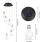 🌠2025 New design🌠💡Colorful LED Solar-Powered Light Bulb Wind Chimes🌈
