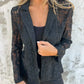 🔥 Hot Sale 52%OFF🔥All-Over Lace Mesh Blazer | Wrinkle-Resistant Mesh | No-Liner Breezy Design (Looks 3X More Expensive)