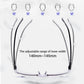 👁️【Digital Defender】Sapphire Gamer Glasses 👁️ | Anti-Fatigue Lens | 99% Blue Light Filter | Anti-Reflection Coating (Works With Prescription Lenses)