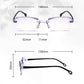 👁️【Digital Defender】Sapphire Gamer Glasses 👁️ | Anti-Fatigue Lens | 99% Blue Light Filter | Anti-Reflection Coating (Works With Prescription Lenses)