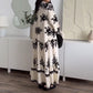 💕Limited Sale 50% OFF💕Women's Loose Fit Ruffle Hem Midi Dress | Loose Fit + Breathable Linen