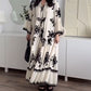 💕Limited Sale 50% OFF💕Women's Loose Fit Ruffle Hem Midi Dress | Loose Fit + Breathable Linen