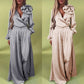 🌸NEW HOT SALE🌸Effortless Elegance! ✨ Women’s V-Neck Top & Wide-Leg Pants 2-Piece Set💃 – Chic & Comfortable!