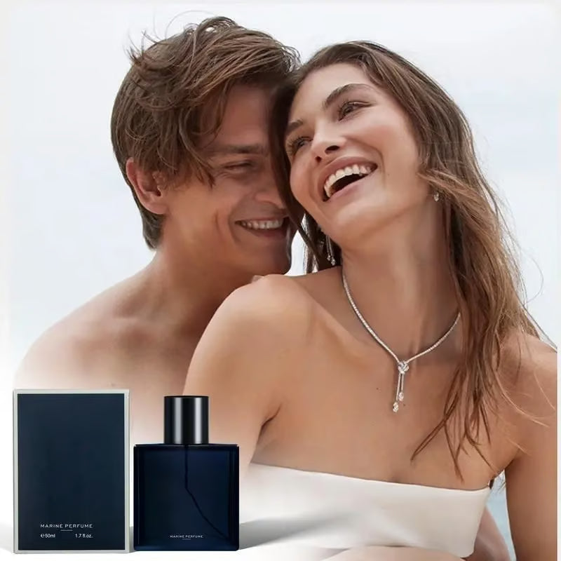 Men’s Natural Long-Lasting Marine Perfume🌊Subtle Ocean Amber Charm Fragrance - A Choice for Magnetic Nights🌌