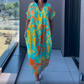 🌸Women's Casual Elegant Printed V-Neck Dress🌸 | Empire Waist Design | Breathable Chiffon