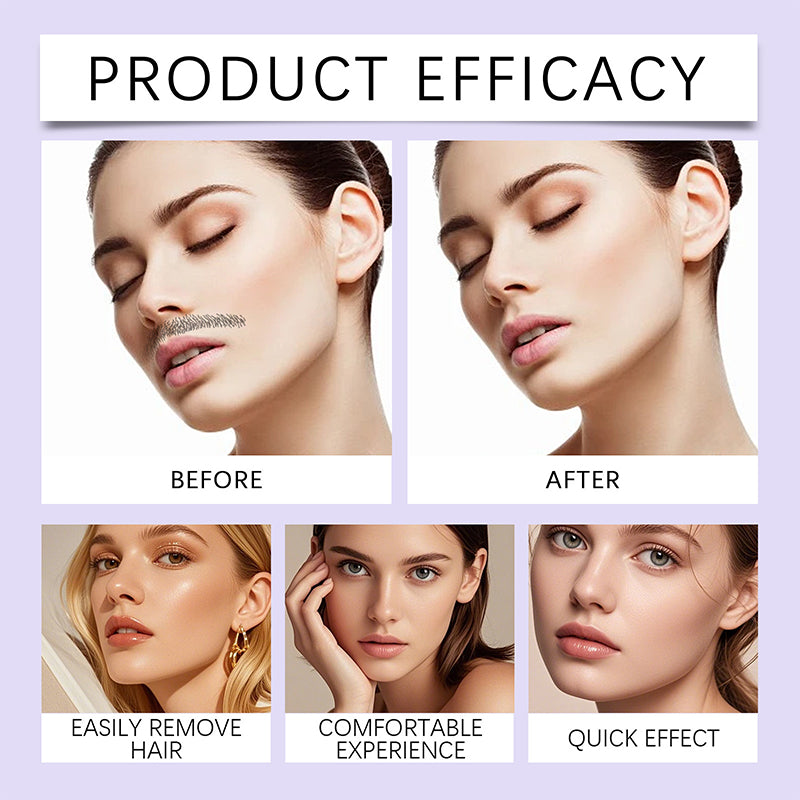 🔥Buy 2 Get 1 Free🔥Gentle and Painless Facial Hair Removal Cream | For Ultra-Sensitive Skin | Dermatologist Tested