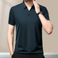 🎁Hot Sale 55% OFF⏳Men’s Casual Lapel Breathable Wrinkle-free T-shirt