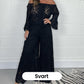 ⏰ Limited Time Offer – 50% Off! 🎉Women's two-piece set: lace top + wide-leg trousers