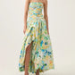 ✨New Arrival✨Floral Off-Shoulder Bubble Hem Maxi Dress | Light And Graceful