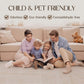 🎁Beautiful Gift🥳Luxury Stain-Resistant Carpet (Pet-Friendly, Water Bead Tech, Easy Spot-Clean & Odor-Resistant)