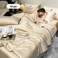 🎁Get Ready For Summer - Washable、cooling❄️4-piece bed linen🛏️