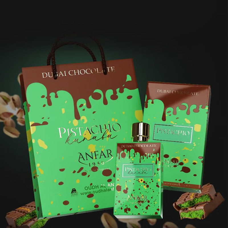🤎Pistache Chocolade Parfum Kunafa Geur | 24 uur Langdurig
