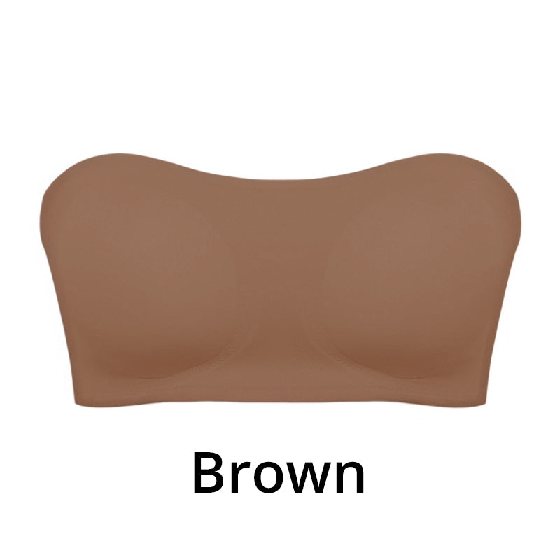 ✨Saldi caldi🔥Reggiseno senza ferretto antiscivolo da donna con chiusura laterale incrociata