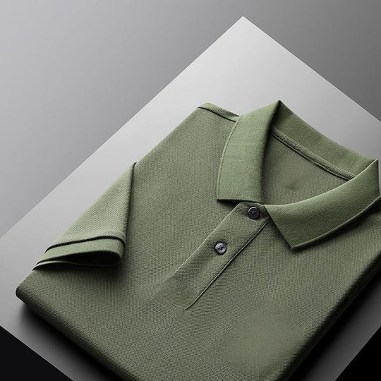 💕What should I wear tomorrow?💕Men's Casual Business Short Sleeve Lapel T-Shirt