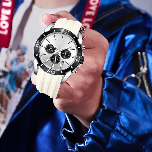 🏃‍♂️Jam Tangan Sukan Analog Kalis Air Lelaki - Rakan Yang Boleh Dipercayai untuk Pengembaraan Luar⌚
