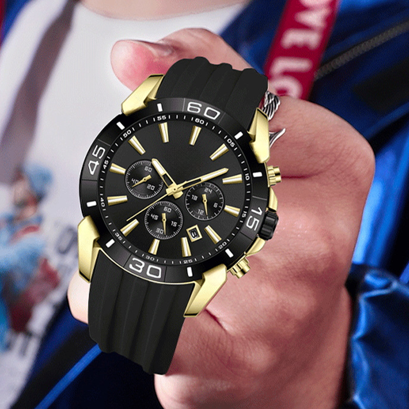 🏃‍♂️Men’s Waterproof Analog Sports Watch - Reliable Companion for Outdoor Adventures⌚