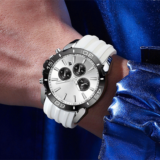 🏃‍♂️Men’s Waterproof Analog Sports Watch - Reliable Companion for Outdoor Adventures⌚