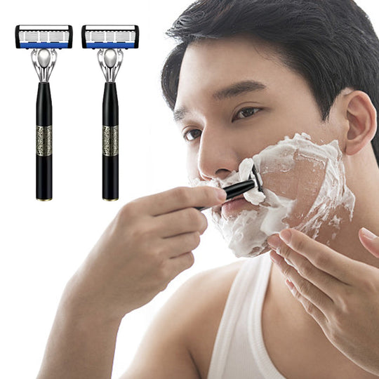 ✨New Arrival✨Men's Zero Stimulus 7-Layer Blades Razor Ergonomic Handle🪒