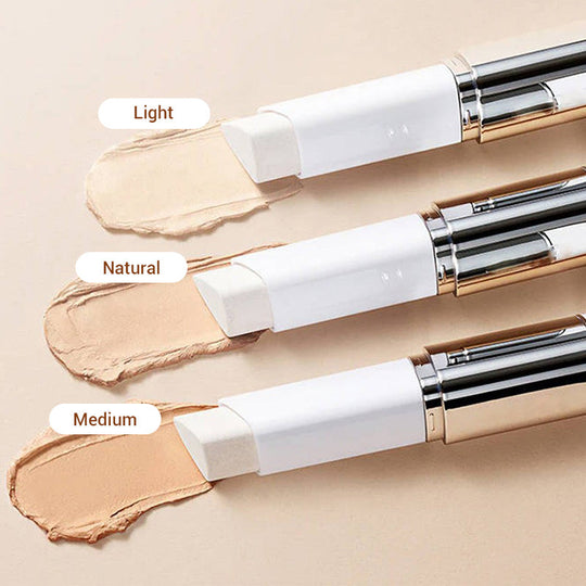 🌟Cream Stick V White Korean Color-Changing Foundation Stick with Volufiline