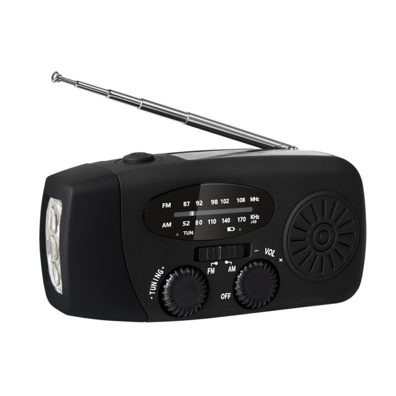 📻 60% OFF NOW! 🔋 Multifunctional Portable Solar Emergency Radio – Power Bank, Hand Crank & Weather Alert ⚡