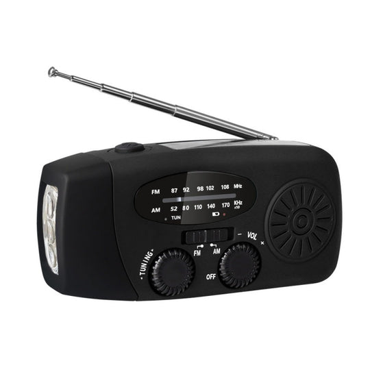 📻 60% OFF NOW! 🔋 Multifunctional Portable Solar Emergency Radio – Power Bank, Hand Crank & Weather Alert ⚡