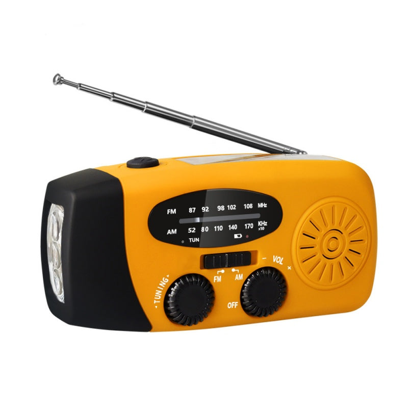 📻 60% OFF NOW! 🔋 Multifunctional Portable Solar Emergency Radio – Power Bank, Hand Crank & Weather Alert ⚡