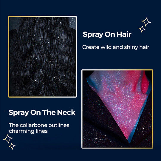 💥Díol Te Táirge Nua 2025 💥🔥Sprae Glitter Coirp Lonrach Fadtéarmach💎💃